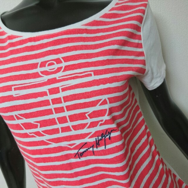 TOMMY HILFIGER(トミーヒルフィガー)のTOMMY HILFIGER*ボーダーTシャツ レディースのトップス(Tシャツ(半袖/袖なし))の商品写真