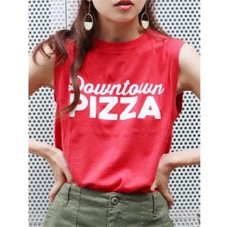 アングリッド(Ungrid)のぴな様♡ 新品未使用　ungrid　downtown PIZZAタンクトップ(タンクトップ)