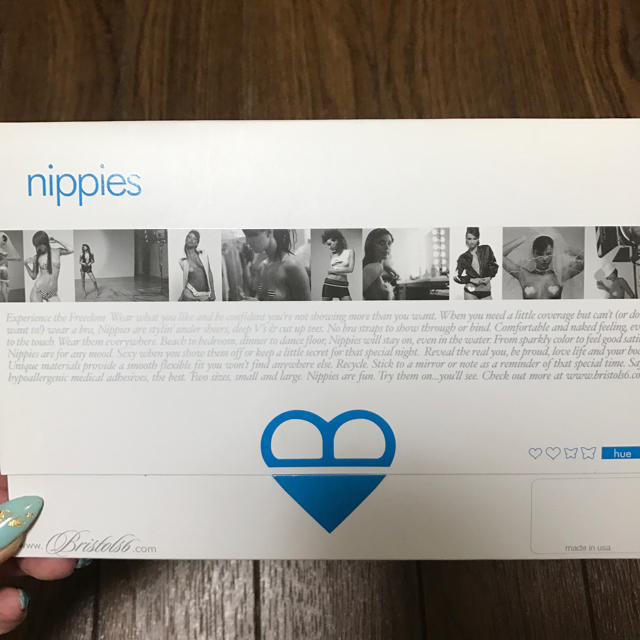 入手困難  nippies ハート ネオンカラー シール ステッカー