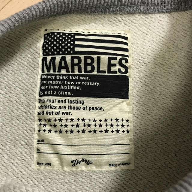 TMT(ティーエムティー)の【M】MARBLES マーブルズ メンズのトップス(パーカー)の商品写真