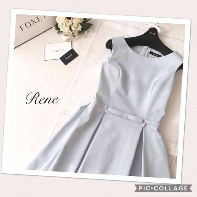 René - 【美品♡】Rene ルネ おリボン ワンピース /フォクシーの通販