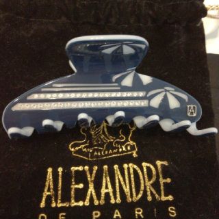 アレクサンドルドゥパリ(Alexandre de Paris)のアレクサンドルドゥパリ　カリエンテ　クリップ　未使用(バレッタ/ヘアクリップ)