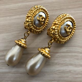 CHANEL - シャネル ヴィンテージ イヤリングの通販 by るぶちゃん's