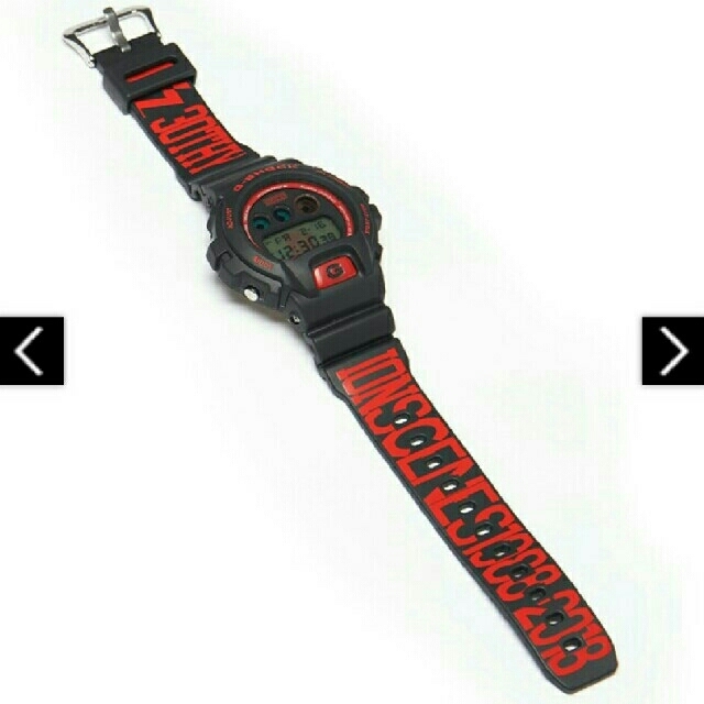 G-SHOCK(ジーショック)のB'z "SCENES" G-SHOCK RED DW-6900 メンズの時計(腕時計(デジタル))の商品写真