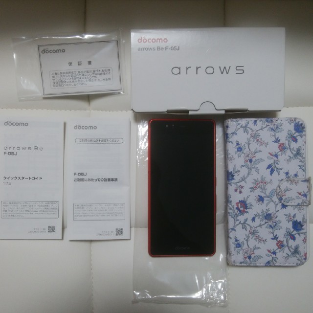 スマホ/家電/カメラ使用2ヶ月のみ！docomo arrows be f-05j おまけ付