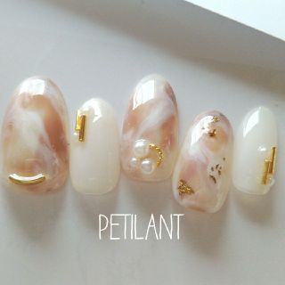 ﾏｰﾌﾞﾙｎａｉｌ♡No19 コスメ/美容のネイル(つけ爪/ネイルチップ)の商品写真