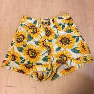 アメリカンアパレル(American Apparel)のAmerican Apparel ハイウエストデニムショートパンツ ひまわり(ショートパンツ)