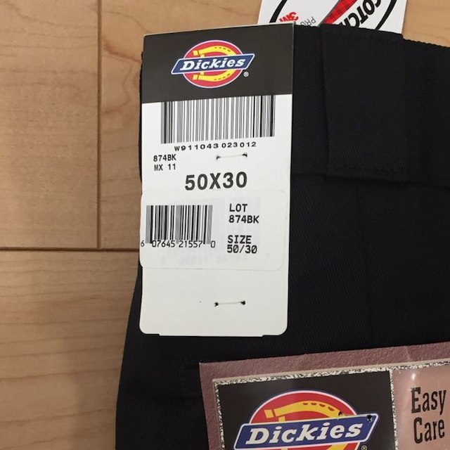 Dickies - ビッグサイズ Dickies 874 ブラック /W50×30の通販 by ...