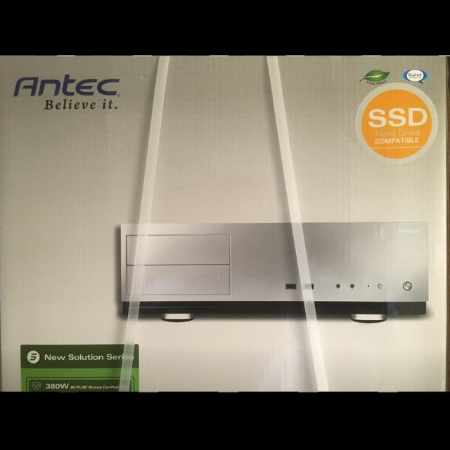 ANTEC PCケース NSK2480 電源無し 新品・未使用品 スマホ/家電/カメラのPC/タブレット(PCパーツ)の商品写真