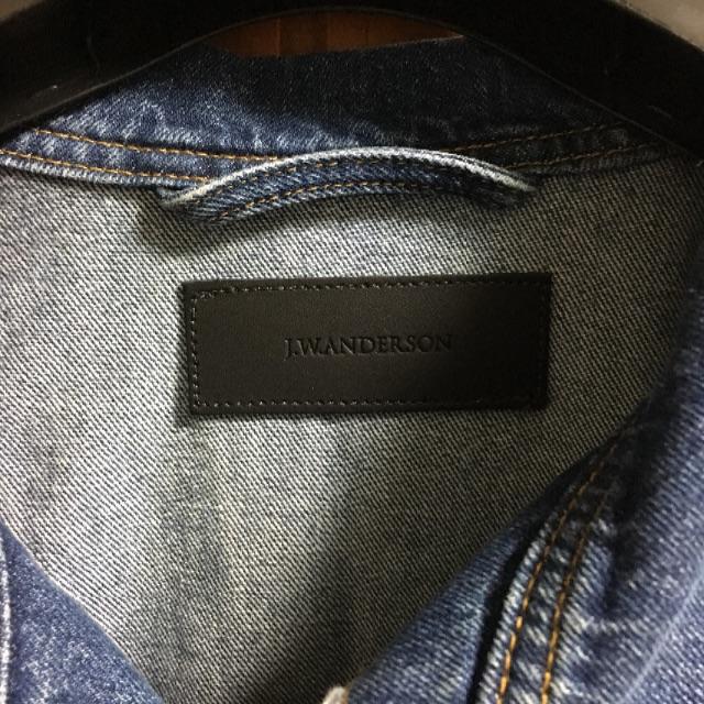 jwアンダーソンデニムコート メンズのジャケット/アウター(チェスターコート)の商品写真