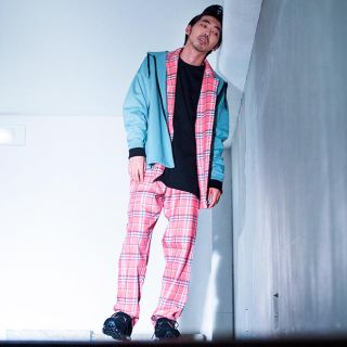 ビューティアンドユースユナイテッドアローズ(BEAUTY&YOUTH UNITED ARROWS)のphingerin night pants 18ss セットアップ ピンク 赤(セットアップ)