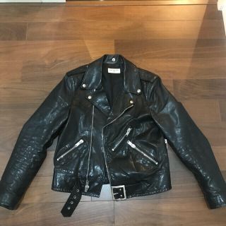 サンローラン(Saint Laurent)のサンローランパリ レザーライダース訳あり格安(ライダースジャケット)