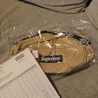 シュプリーム(Supreme)のsupreme waist bag ベージュ(ウエストポーチ)