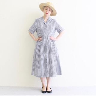 ドットアンドストライプスチャイルドウーマン(Dot&Stripes CHILDWOMAN)のdot&stripes childwoman ストライプワンピース(ひざ丈ワンピース)