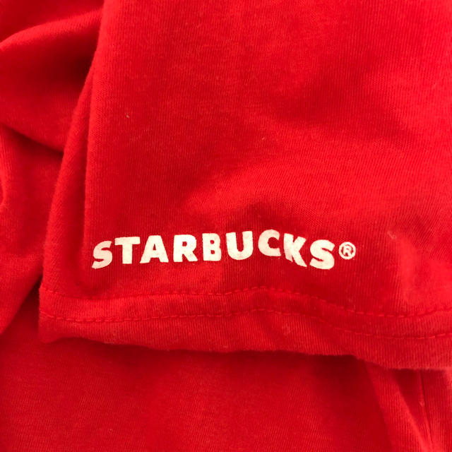 Starbucks Coffee(スターバックスコーヒー)のスターバックス ストロベリーベリーマッチフラペチーノ期間スタッフTシャツ その他のその他(その他)の商品写真