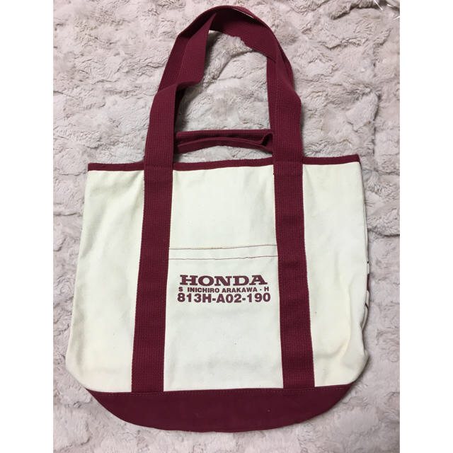 SHINICHIRO ARAKAWA(シンイチロウアラカワ)の【送料込】荒川眞一郎 HONDA トートバッグ レディースのバッグ(トートバッグ)の商品写真