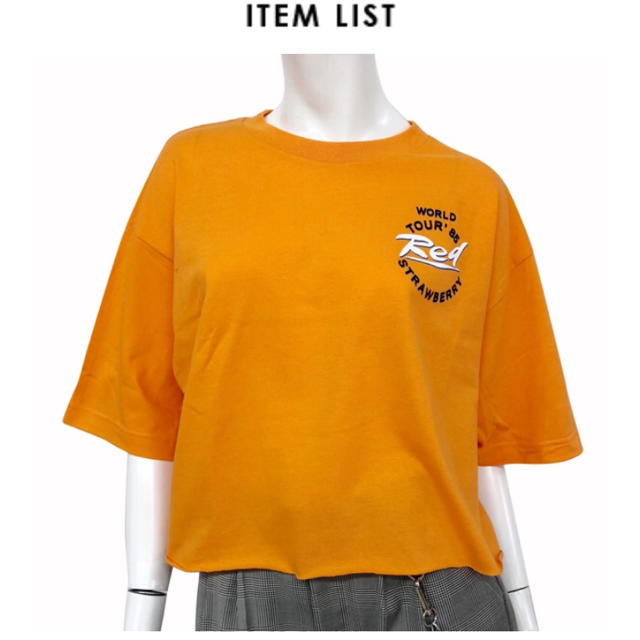 KAWI JAMELE(カウイジャミール)のカウイジャミール ショート Tシャツ レディースのトップス(Tシャツ(半袖/袖なし))の商品写真