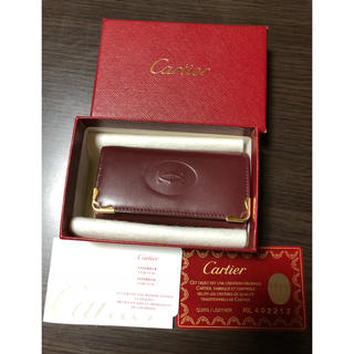 カルティエ(Cartier)のカルティエ4連キーケース 値下げしました(キーケース)