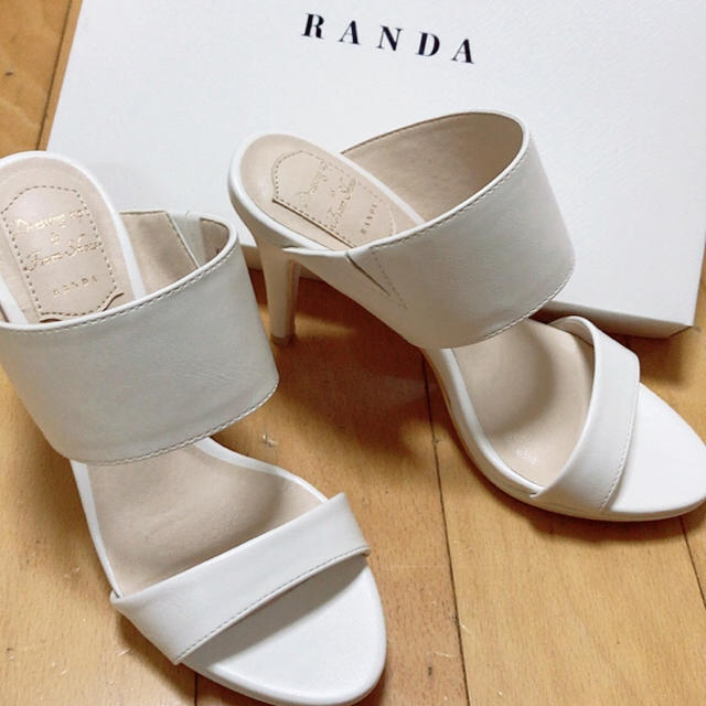 RANDA(ランダ)のRANDA ハイヒール ミュール サンダル レディースの靴/シューズ(サンダル)の商品写真