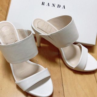 ランダ(RANDA)のRANDA ハイヒール ミュール サンダル(サンダル)