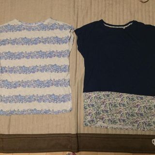 ユニクロ(UNIQLO)のチュニック？Ｔシャツ？2セット(Tシャツ/カットソー)