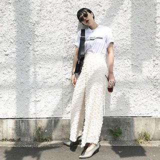 ザラ(ZARA)のzara  サマージャガードパンツ(カジュアルパンツ)