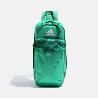 モモイロクローバーゼット(ももいろクローバーZ)の即日発送！！ももクロ × adidas ボディバッグ アディダス グリーン  緑(アイドルグッズ)