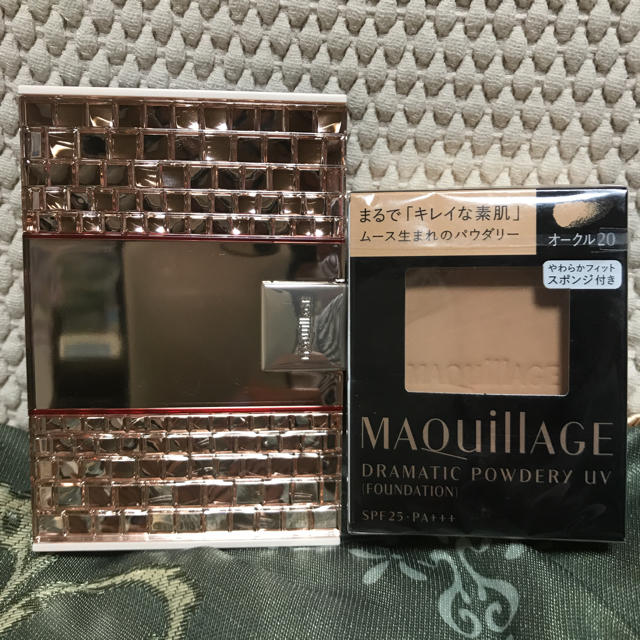 MAQuillAGE(マキアージュ)のマキアージュドラマチックパウダリーファンデーションパクトセット コスメ/美容のベースメイク/化粧品(ファンデーション)の商品写真