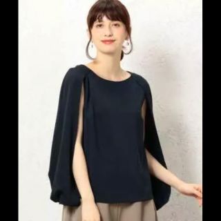 ユナイテッドアローズグリーンレーベルリラクシング(UNITED ARROWS green label relaxing)の【値下げしました】green label relaxingのスリットブラウス(シャツ/ブラウス(半袖/袖なし))