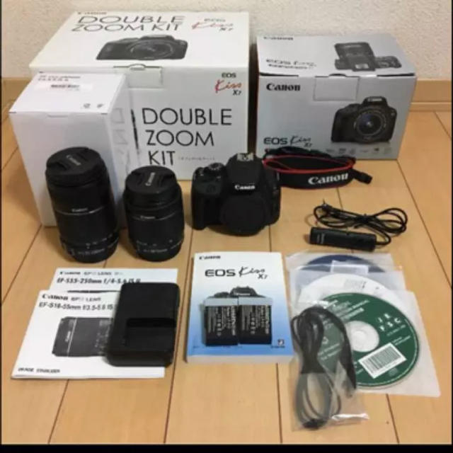 Canon EOS Kiss X7 ダブルズームキット +α | diamundialfuturos
