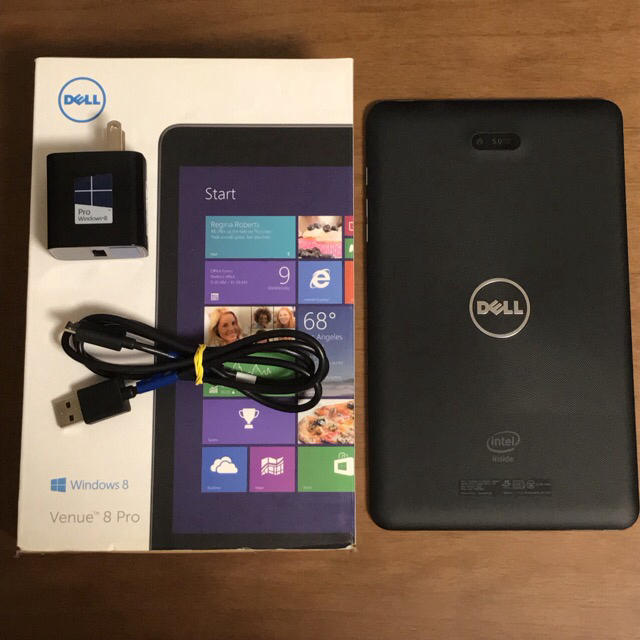 DELL(デル)のDELL Venue 8 Pro + 純正キーボード + おまけ3点 スマホ/家電/カメラのPC/タブレット(タブレット)の商品写真