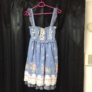 アクシーズファム(axes femme)の綺麗なブルーのワンピース♡(ミニワンピース)