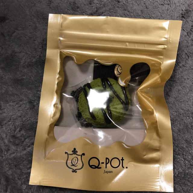 Q-pot.(キューポット)のQ-pot.キューポット抹茶ドーナッツネックレス・未使用 レディースのアクセサリー(ネックレス)の商品写真