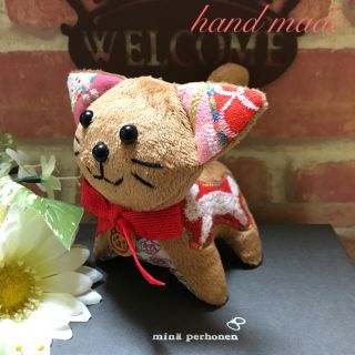 ミナペルホネン(mina perhonen)のmina perhonen 子猫ちゃん♪ミナペルホネン ハンドメイド(ぬいぐるみ)