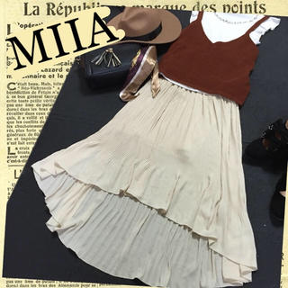 ミーア(MIIA)のMIIA 2way プリーツスカート(ひざ丈スカート)