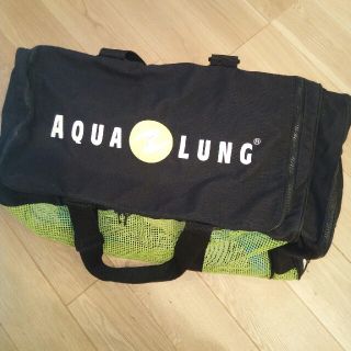 アクアラング(Aqua Lung)のAQUA LUNG アクアラング·ダイビング·シュノーケリング·メッシュバッグ(マリン/スイミング)