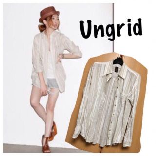 アングリッド(Ungrid)のUngrid♡ヴィンテージルーズシャツ(シャツ/ブラウス(長袖/七分))