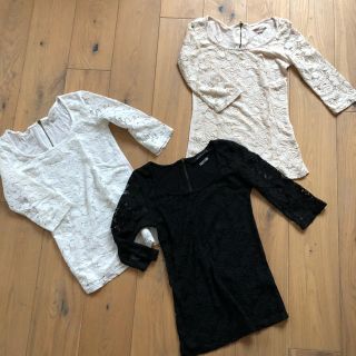 ベルシュカ(Bershka)の【手数料発生前セール】Bershka ベルシュカ レーストップス(カットソー(長袖/七分))