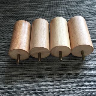 ムジルシリョウヒン(MUJI (無印良品))の無印良品 脚付マットレス用 木製脚(脚付きマットレスベッド)