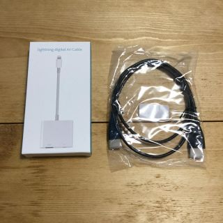 ★しばっちょ様専用★Lightning HDMI AVアダプタ ケーブル(映像用ケーブル)