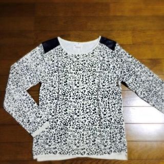 ザラキッズ(ZARA KIDS)のZARA レオパード柄ニット(ニット/セーター)