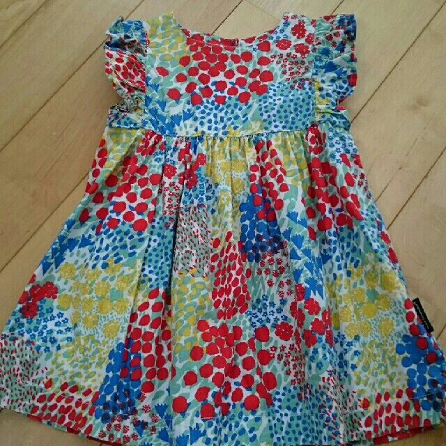 marimekko(マリメッコ)の木鳥様専用 マリメッコ  ワンピース  90～95 キッズ/ベビー/マタニティのキッズ服女の子用(90cm~)(ワンピース)の商品写真