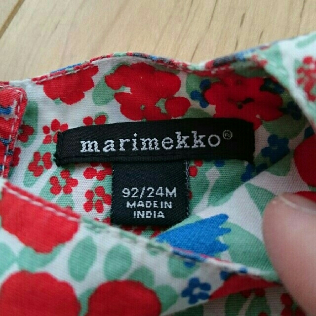 marimekko(マリメッコ)の木鳥様専用 マリメッコ  ワンピース  90～95 キッズ/ベビー/マタニティのキッズ服女の子用(90cm~)(ワンピース)の商品写真