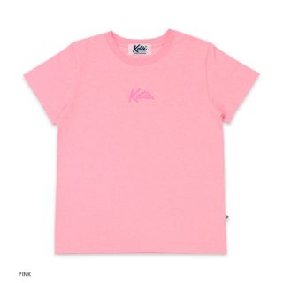 ケイティー(Katie)のLOGO tee PINK SIZE S(Tシャツ(半袖/袖なし))