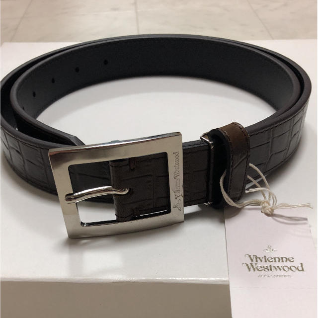 Vivienne Westwood - 【お買い得】VivienneWestwood 牛革ベルト 茶 ...