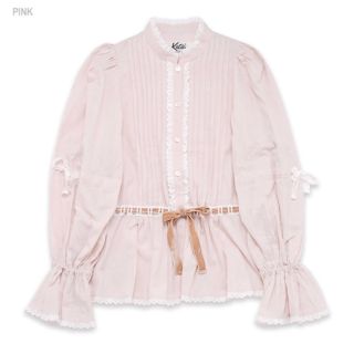 ケイティー(Katie)のNO COUNTRY cotton jacket PINK BEIGE(シャツ/ブラウス(長袖/七分))