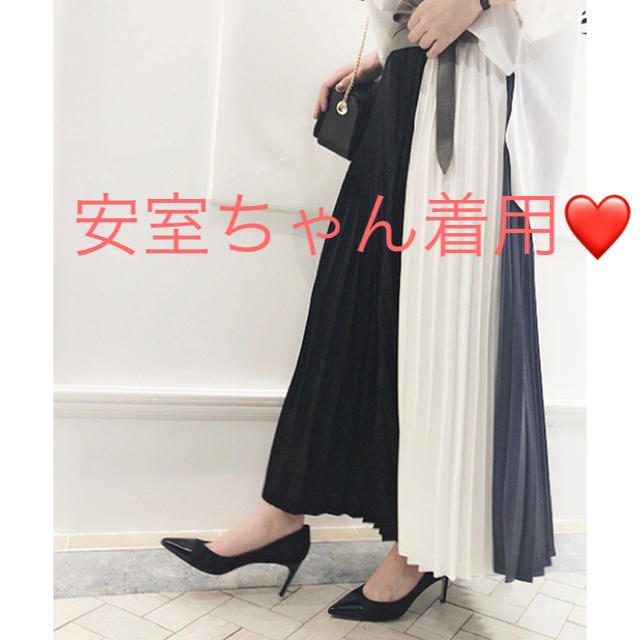 Loungedress - 安室奈美恵 着用 ロングプリーツスカート 私服の Loungedress - 安室奈美恵 着用 ロングプリーツスカート 私服の