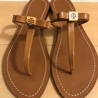 トリーバーチ(Tory Burch)の美品【トリーバーチ】サンダル サイズ8(サンダル)