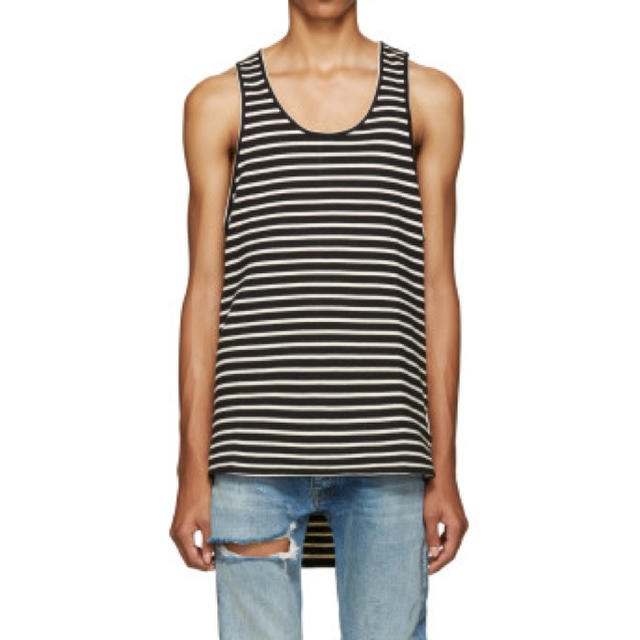 Fear Of God striped Tank top essential約52cm着丈