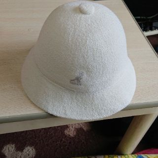 カンゴール(KANGOL)のウルフさん専用カンゴール パイル ハット kangol 白 M(ハット)